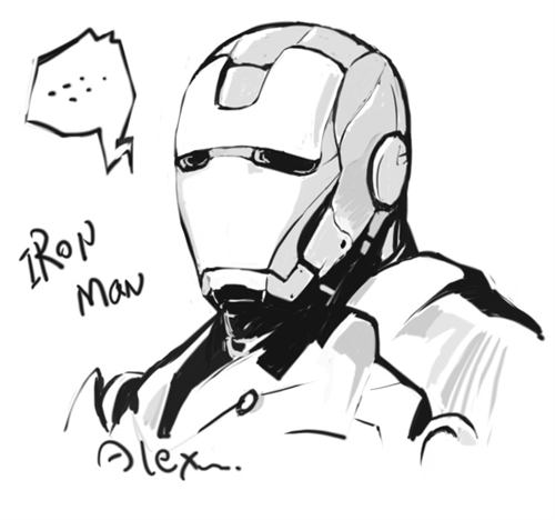 首页 群组 动漫游乐园 iron man涂鸦  看完钢铁侠后,就迷上了这个铁