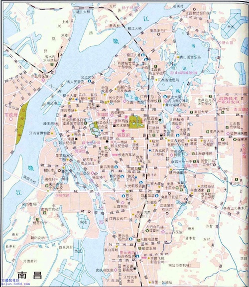 南昌老地图图片