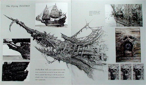 私家珍藏)《加勒比海盗》三部曲美术设计图全集(上)+-+《加勒比海盗：黑珍珠