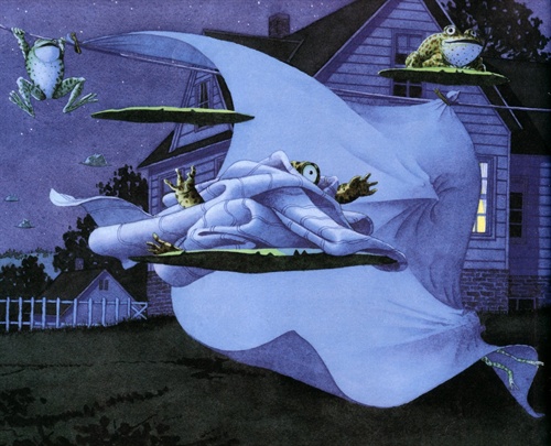 疯狂的影像:无字书《疯狂星期二》