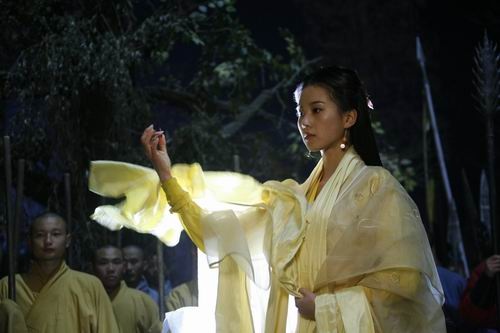 新版<em>倚天</em>,诗诗饰<em>黄衫女子</em> 刘诗诗 电影
