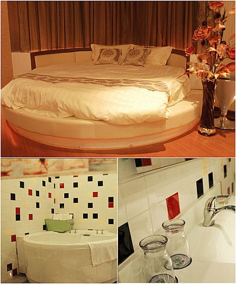 带女朋友要去就去这种情趣酒店lovehotel牌子润滑油情趣图片