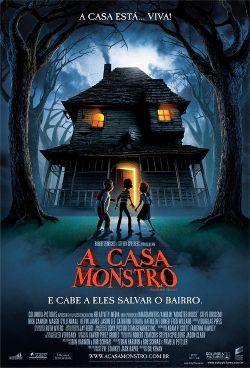怪兽屋/Monster House(2006) 电影图片 海报(巴西) 大图 611X900
