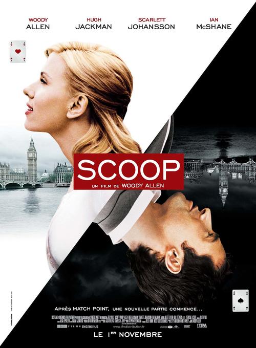 独家新闻/Scoop(2006) 电影图片 海报(法国) 大图 1476X2007