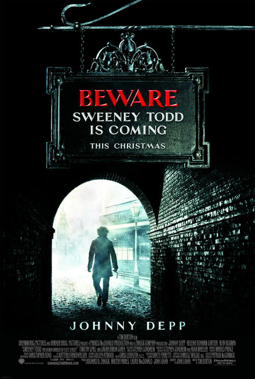 理发师陶德/Sweeney Todd(2007) 电影图片 预告海报 #02 大图 1620X2400