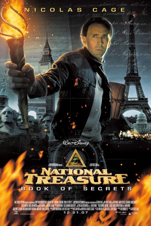 国家宝藏2：秘密之书/National Treasure: Book of Secrets(2007) 电影图片 预告海报 #02 大图 1002X1492