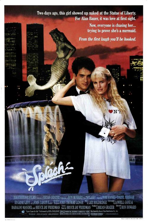 《现代美人鱼》 <wbr>Splash <wbr>(1984) <wbr> <wbr>汤姆.汉克斯 <wbr>VS <wbr>黛瑞.汉娜LOVE浪漫经典传奇
