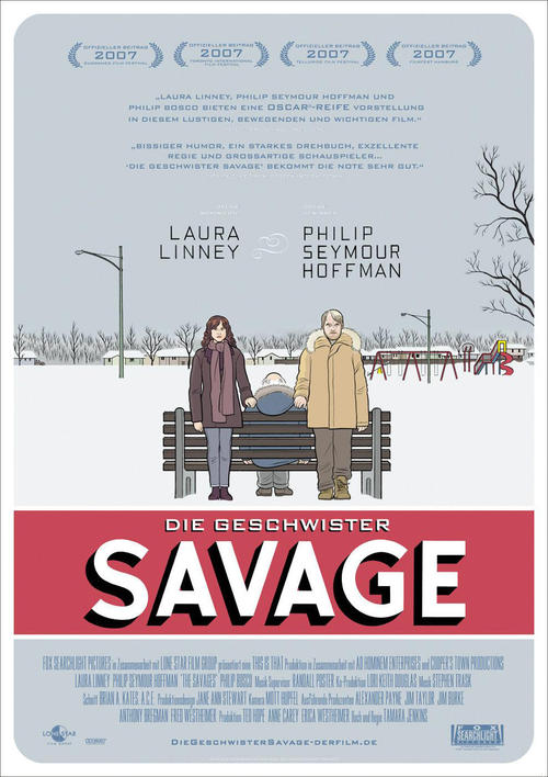 萨维奇一家/The Savages(2007) 电影图片 海报(德国) #01 大图 930X1316
