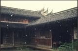 雨中群峰簪笏