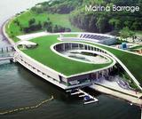 marina-barrage-building