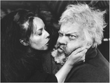 Jeanne Moreau and Orson Welles