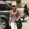 Ashley Tisdale visits a day spa in Los A