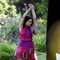 Vanessa Hudgens on a photoshoot set - au
