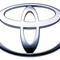 logo toyota 3d silver