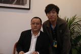 和王小帅导演的合影