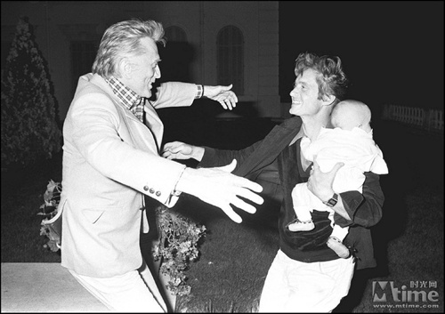 Kirk DOUGLAS,Michael DOUGLAS, Cameron DO