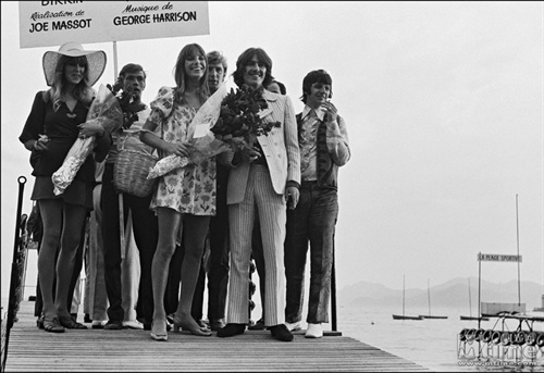 jane BIRKIN,George HARRISSON, Ringo STAR