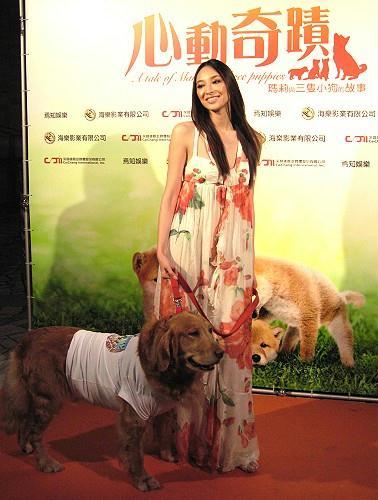 吴佩慈出席首映