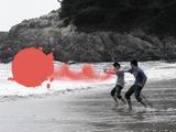 海边气功男