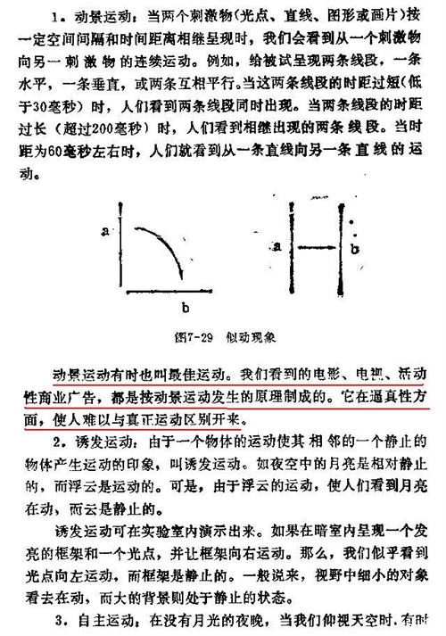 彭教授心理学似动现象