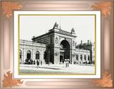 LAVEN - Trier,  Hauptbahnhof 29.05.1901, mit Rahmen - gross