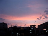城市上空