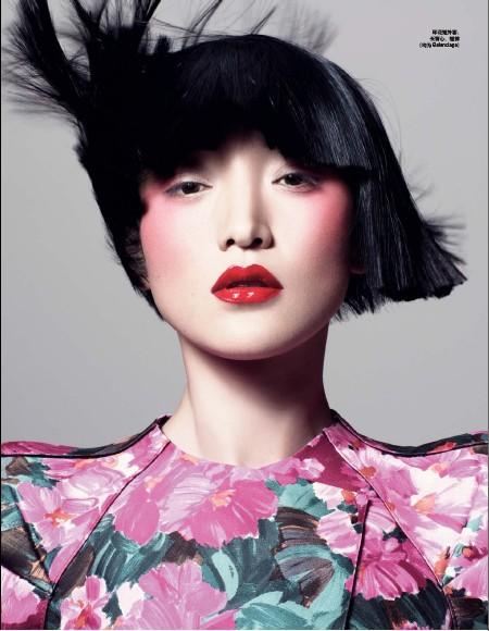 周迅演绎Balenciaga巴黎世家08最新款中国风系列