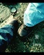 feet blue