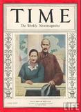 《时代》1938年1月3日封面:蒋介石将军和夫人