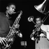 John Coltrane and Lee morgan