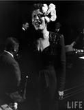 Billie Holiday in a show