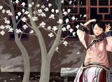 玉兰树下簪玉兰
