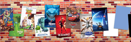 Pixar-feature_films_wall