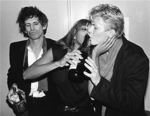KeithRichards TinaTurner DavidBowie