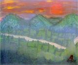 西湖夕照