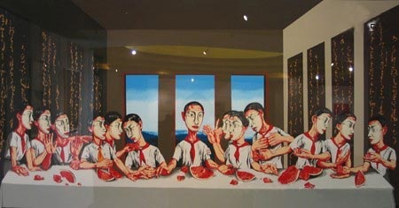 最后的晚餐※少儿吃西瓜版