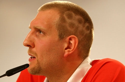 [奥运花边]诺天王五环发型迎奥运 i love nba 电影