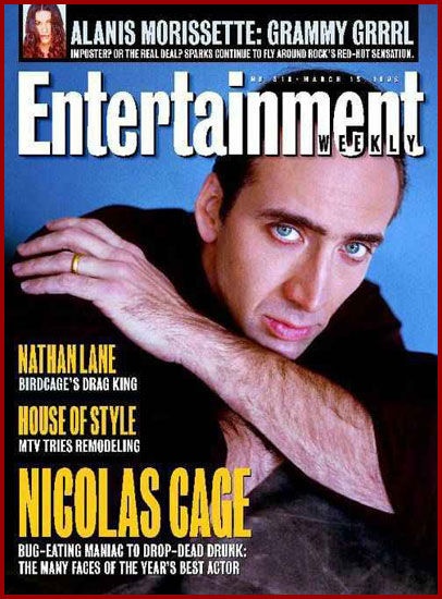 尼古拉斯-凯奇杂志封面合辑