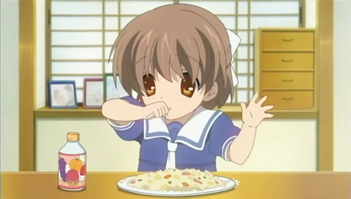 吃饭都有点费劲 不过可爱啊(*^__^*)